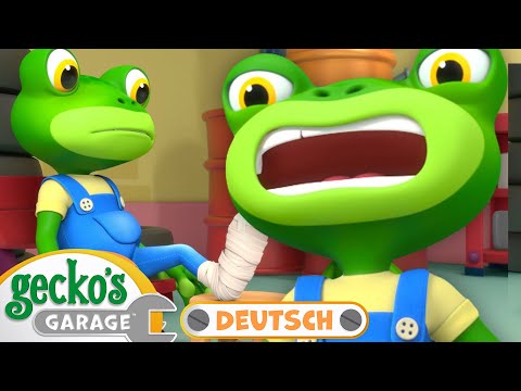 Geckos Unfall|40-minütige Zusammenstellung|Geckos Garage|LKW für Kinder