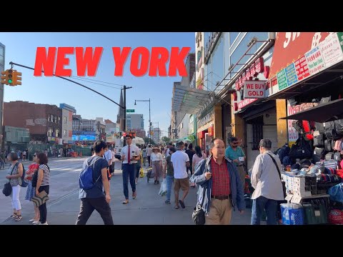 NYC&apos;s LARGEST Chinatown : Flushing, Queens Walk in July 2023