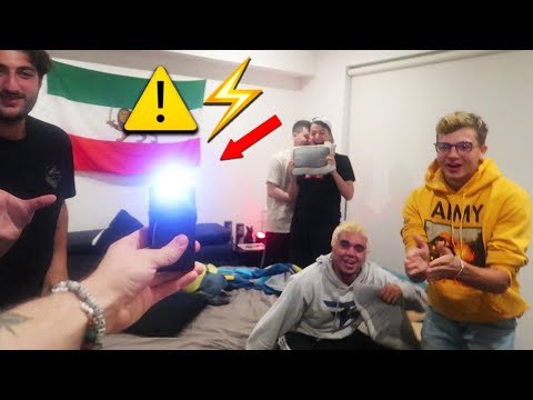 HOT POTATO WITH TASER (Bad Idea)