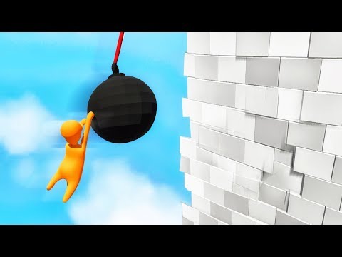 INSANE WRECKING BALL LEVEL! (Human Fall Flat Episode #5)