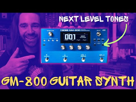 BOSS GM-800 Guitar Synthesizer | Tones by Leon Todd