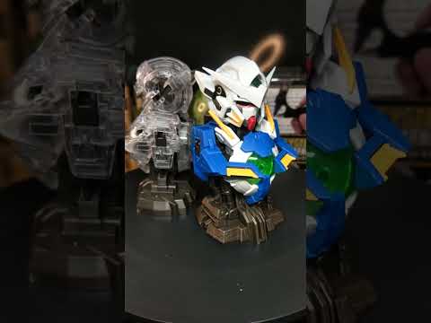 Thumbnail for 萬代 能天使 Exia 扭蛋胸像 素組...