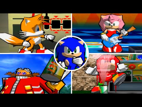 Sonic Shuffle: All Mini-Games (4K/60FPS) [DC Emulator]