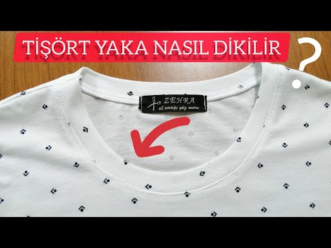 Thumbnail for TİŞÖRT YAKA (SİMİT YAKA) NASIL DİKİLİR? #tişörtyakası