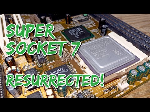 Let's repair a Super Socket 7 mainboard: Gigabyte GA-5AA