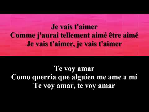Louane  - Je Vais T&apos;aimer (Te voy amar) CON LETRA Español-french