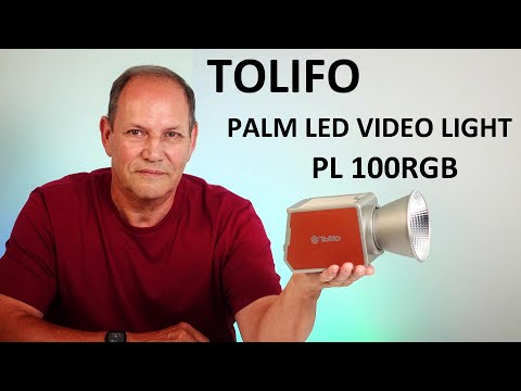 Tolifo Palm Light PL 100RGB Video Light Unboxing and Review