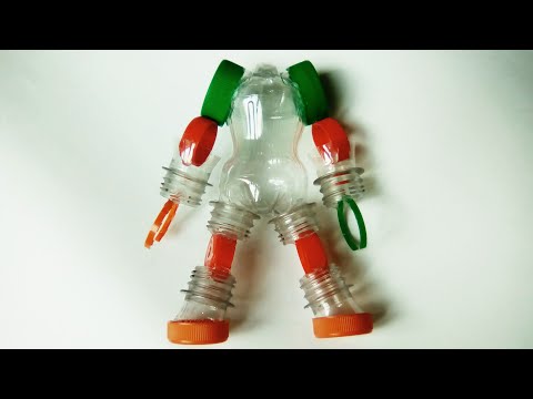 Thumbnail for Como fazer um ROBÔ com garrafa pet materiais recicláveis e descartáveis reutilizados | Cultura Maker
