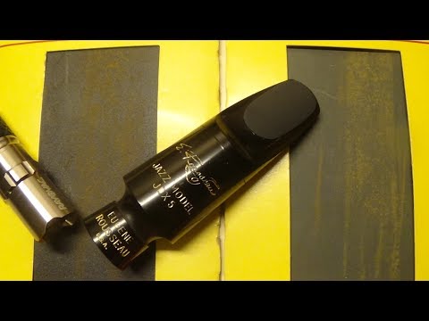 How to fix a saxophone mouthpiece (Rousseau JDX 5) part 2