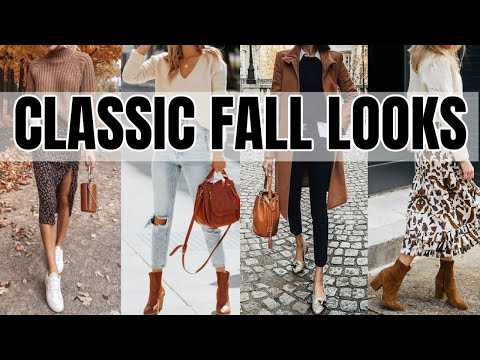 Classic Fall Outfit Ideas for Women Over 40 | Autumn Looks that Will Never Go Out of Style