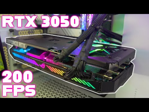 Thumbnail for ROG RTX 3050 Strix Review with a i9 12900K at 5.4GHz OC - You Wont Believe the FPS I Get Out of This