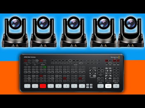 Building a FULL Live Streaming Setup with AVKANS PTZ Cameras &amp; ATEM MINI Extreme ISO