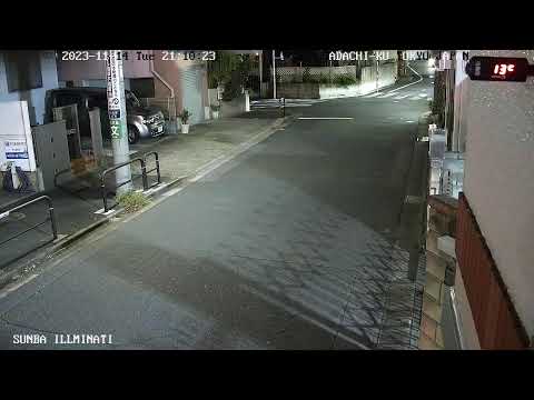 【LIVE】JAPAN 東京都足立区交差点ライブカメラ+気温計 TOKYO ADACHI-KU LIVECAMERA