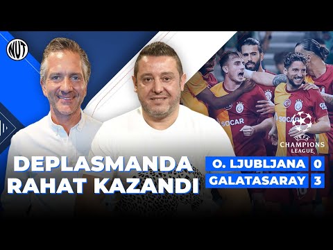 Ljubljana 0 - 3 Galatasaray Maç Sonu | Nihat Kahveci, Nebil Evren #UCL