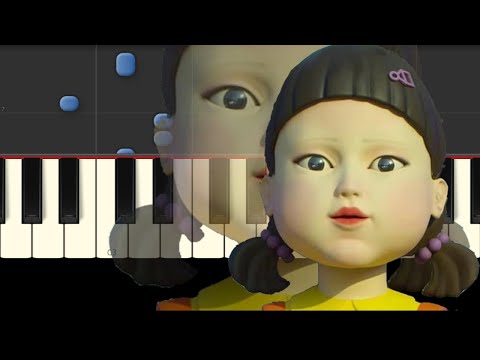 Thumbnail for El juego del Calamar / La Canción de la Muñeca / Piano Tutorial