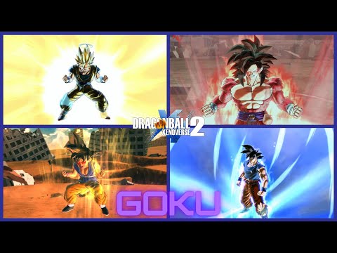 Thumbnail for Goku Best Animated Transformations | Dragon Ball Xenoverse 2 Mods
