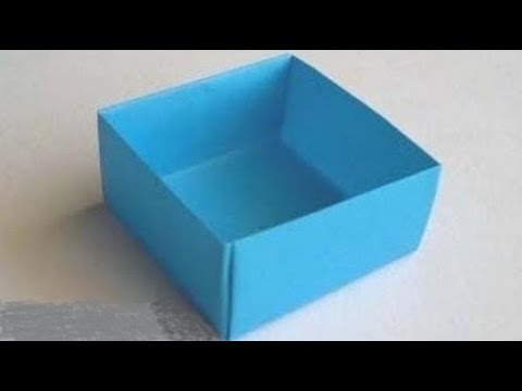 Origami Kutu Yapımı / Kağıttan Kutu Yapımı