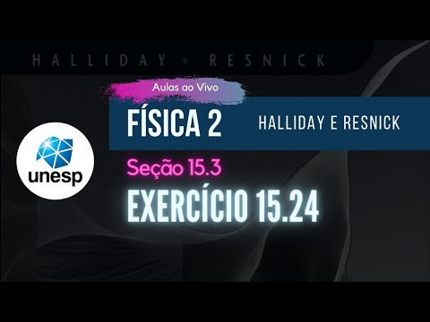 Thumbnail for Exercício 15.24 | Seção 15.3 - A Lei do Movimento Harmônico Simples | Halliday & Resnick - Vol. 2