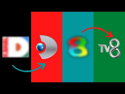 TV kanallarının ilk ve günümüzdeki logo değişimleri!!!