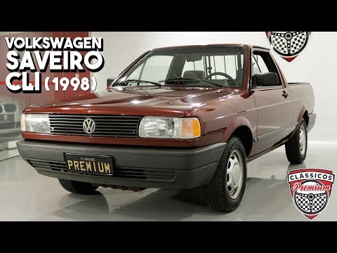 Thumbnail for Volkswagen Saveiro CLi (1998)  - 59 mil km - Totalmente original - Clássicos Premium