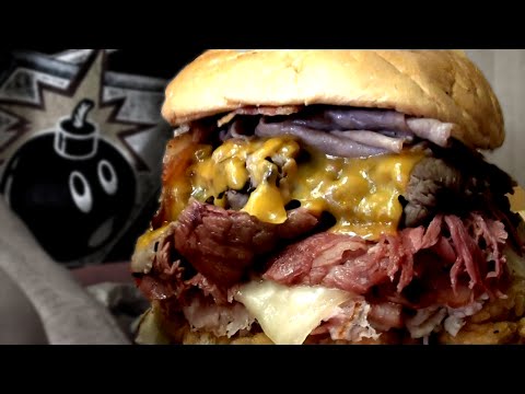 Thumbnail for Competitive Eater takes on Arby's Meat Mountain