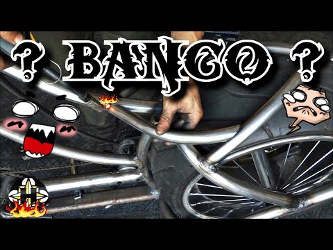 COMO FAZER UM BANCO PARA UMA BICICLETA CHOPPER!!