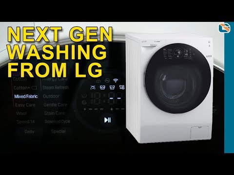 LG TrueSteam Washing Machine FH4G1JCS2 Review #AD