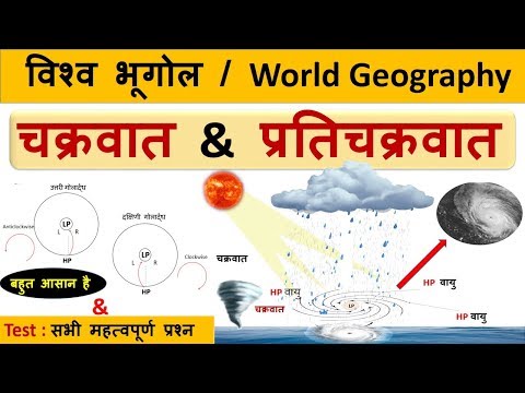Thumbnail for World Geography : चक्रवात & प्रतिचक्रवात | Cyclone & Anticyclone | SSC 2019 -CrazyGkTrick