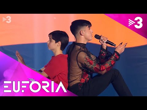 Dos prínceps a l&apos;escenari! El Joan i un jove ballarí encisen amb &quot;Vaig aprendre&quot;, del Manu Guix