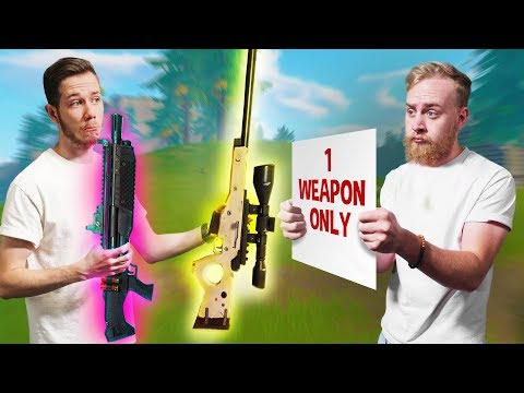 One Weapon Only Challenge! | Fortnite Battle Royale