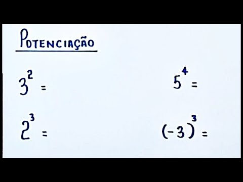 POTENCIAÇÃO