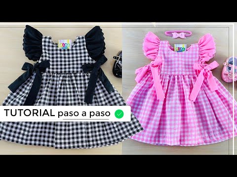 Thumbnail for DIY Como hacer vestidos para niñas hermoso