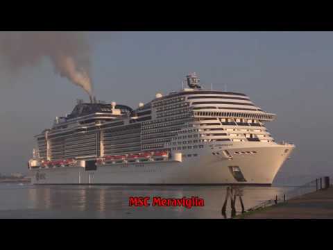 Thumbnail for Cruise Ships recap arrival & departure from Southampton during 2018