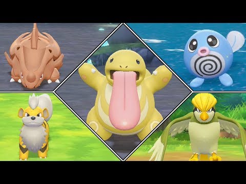 Thumbnail for Pokémon Let's Go Pikachu Shiny Hunting Highlights #01 (Rhyhorn, Lickitung, Poliwag, Growlithe)