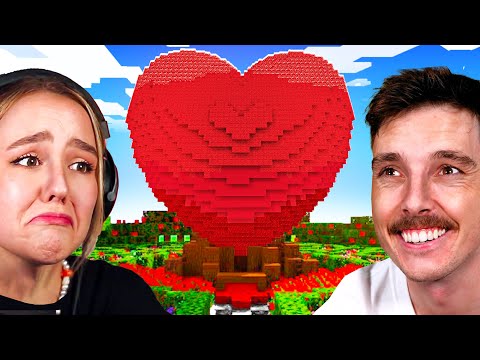 I Surprised My Girlfriend With A Custom Minecraft World