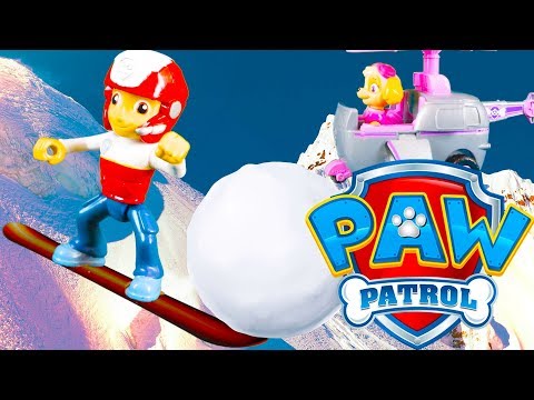 Thumbnail for Paw Patrol Episode 14 "Ryder Mountain Rescue" full episode Toy video from Toys Toys Toys