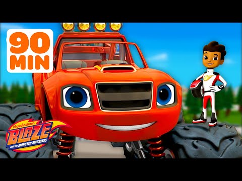 90 MINUTES of Blaze and AJ&apos;s Interactive Missions! ???? | Blaze and the Monster Machines