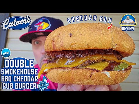Thumbnail for Culver's® Double Smokehouse BBQ Cheddar Pub Burger Review! ???????????? | theendorsement