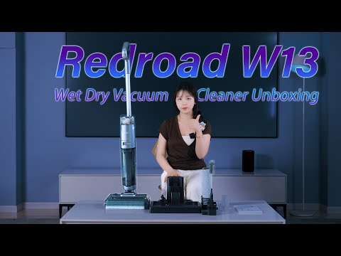 Redroad W13 Unboxing - High-Performance Floor Washer!