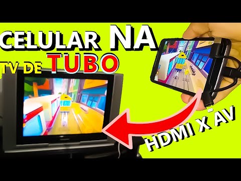Thumbnail for COMO ESPELHAR A TELA DO CELULAR NA TV DE TUBO AV RCA? FUNCIONA BEM COM CABO LD29 E CONVERSOR HDMI AV