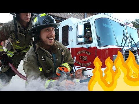 Thumbnail for Handyman Hal works at Fire Station | Explore Fire Truck for Kids