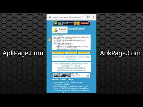 Thumbnail for Blogger için Adsense kod dönüştürücü - Adsense code converter for Blogger