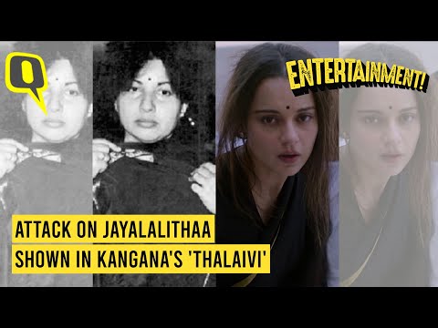 Kangana Ranaut&apos;s &apos;Thalaivi&apos; Shows the Attack on Jayalalithaa In Tamil Nadu Assembly | The Quint