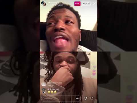 Thumbnail for DC Youngfly & Emmanuel Hudson go live together about the Spoken Reasons situation (VERY FUNNY????)