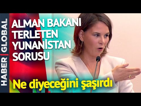 Almanya Dışişleri Bakanını Terleten Yunanistan Sorusu: Ne Diyeceğini Bilemedi