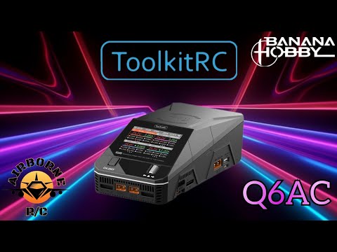 Review and How to use the  ToolkitRC Q6AC 4-Channel 400W AC /1000W DC Smart Wireless Quad Charger