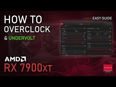 How to Overclock &amp; Undervolt RX 7900 XT | ADRENALIN 2024 Easy Tutorial