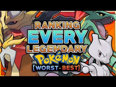 Ranking Every Legendary Pokemon From Worst To Best