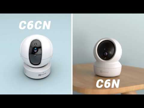 EZVIZ Product Show | C6N & C6CN, Pan-and-Tilt Camera, No Blind Spot, Smart Tracking, Two-way Talk