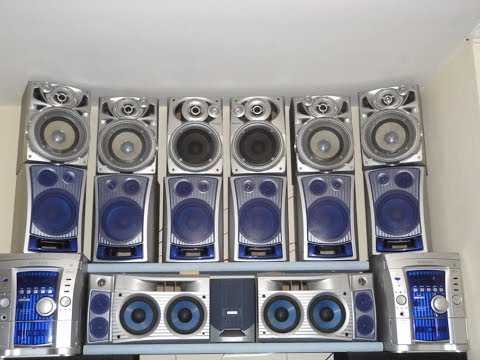 mi equipo de sonido aiwa, pioneer, kenwood, bomber